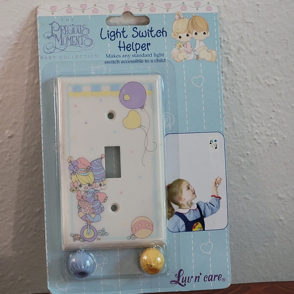 Precious Moments Baby Nursery Room Light Switch Helper New Sealed Vintage G23